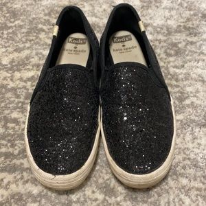 Guc Kate spade glitter keds
